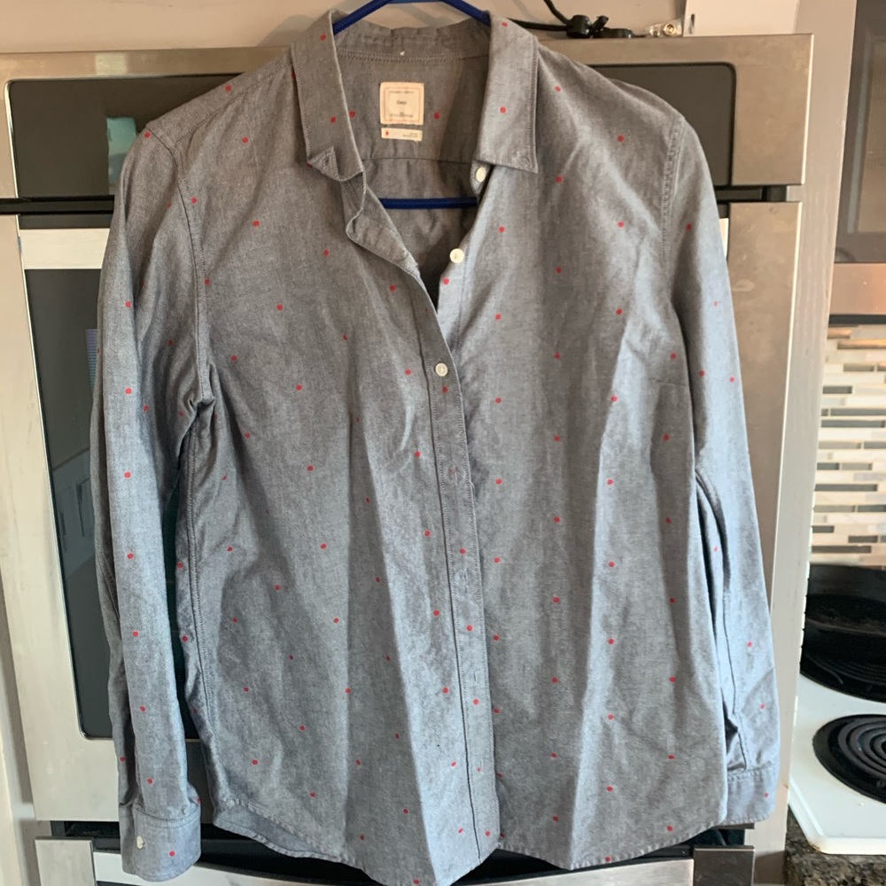 Chambre with Red Polka Dots Gap Size M
